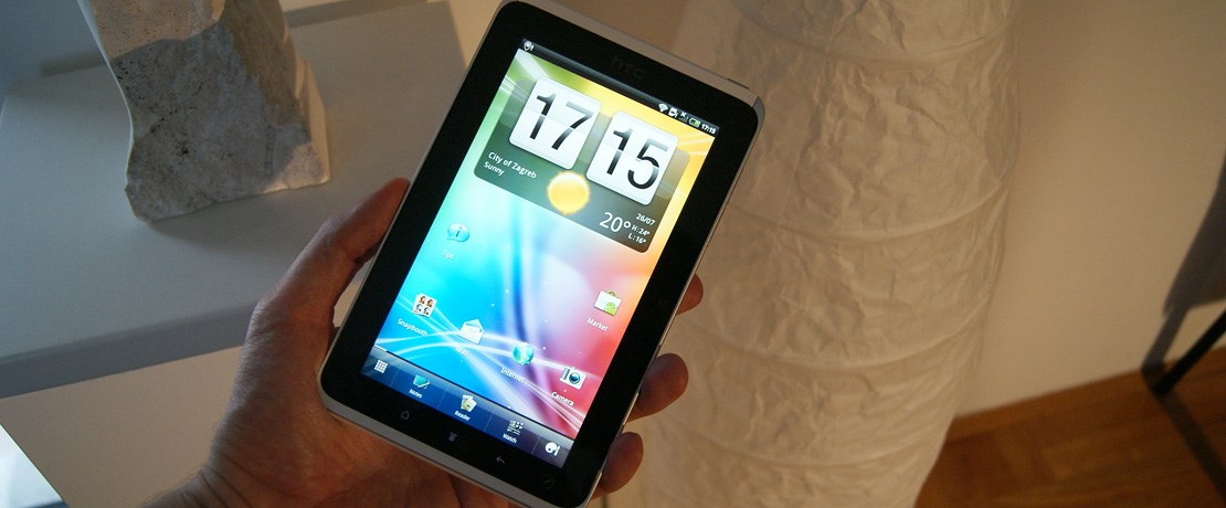 Test Android tableta: HTC Flyer